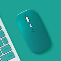 Seenda — Mini-souris bluetooth silencieuse, Ultra-fine, pour PC portable, clavier, batterie mode unique, pour étudiants et travail