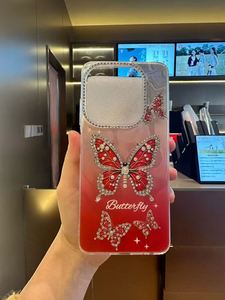 เคสโทรศัพท์ติดเพชรกากเพชรรูปเด็กผู้หญิงเคสผู้หญิงน่ารักลายผีเสื้อสำหรับ <span class=keywords><strong>VIVO</strong></span> V60 Lite Y400 Y300 Pro - Product Image 6
