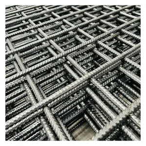 中国供应商用于驱动道施工混凝土钢筋焊接丝网面板辊的钢网