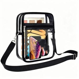 Transparent Pvc Single Shoulder Crossbody for Concert Festival Custom Print Wholesale Travel Bag - Product Image 2