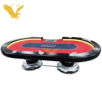 Table de poker professionnelle moderne YH pour 10 personnes, table de jeu commune
