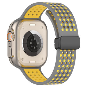 Strap Jam Tangan Pintar T900 Ultra Grosir untuk Apple Band 44mm, Tali Jam Silikon untuk Apple Watch Ultra <span class=keywords><strong>2</strong></span>, Tali Karet - Product Image 1