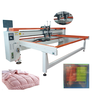 Macchina per Quilting Computerizzata a Singolo Ago e Doppia Testa con Sistema Intelligente di Allocazione dei Modelli, Alta Efficienza per Cuciture di Trapunte e Biancheria da Letto - Product Image 1