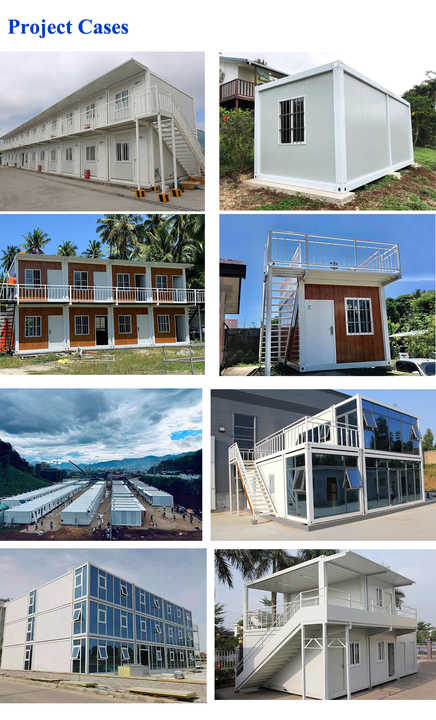 Contenedor Modular prefabricado de 20 pies y 40 pies, oficina, Panel ...