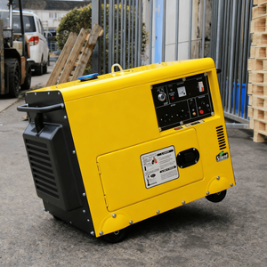เครื่องกำเนิดไฟฟ้าดีเซลแบบพกพา เงียบ ไร้เสียงรบกวน กำลังไฟ 5kw 5kva 8kw 10kva 110V 220V 380V 50/60hz สำหรับใช้ในครัวเรือนและเชิงพาณิชย์ กันน้ำ ลดราคาพิเศษ - Product Image 1