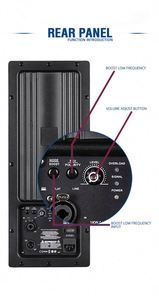 Haut-parleur actif professionnel de classe D OEM d'usine, subwoofer de scène de 15 pouces avec amplificateur intégré et module amplificateur de puissance de 1000 W - Product Image 4