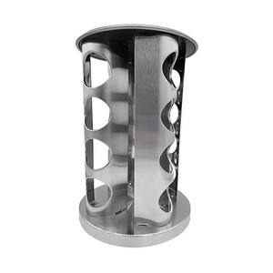 Lot de 20 pots à épices de cuisine T245 avec base rotative, pots en acier inoxydable, salière et poivrière en verre, organisateur - Product Image 2