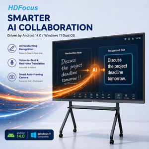 Pizarra Inteligente de 55, 65, 75, 85, 100 y 110 Pulgadas con Pantalla 4K <span class=keywords><strong>para</strong></span> Enseñanza, Reuniones, Pizarra Interactiva, Panel Plano Interactivo - Product Image 6