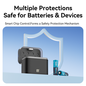 <span class=keywords><strong>Chargeur</strong></span> de batterie multi-emplacements FB LN28 AA AAA 1,5 V, <span class=keywords><strong>chargeur</strong></span> de batterie au lithium et de batterie <span class=keywords><strong>rechargeable</strong></span> <span class=keywords><strong>hybride</strong></span> Ni-MH 1,2 V - Product Image 5