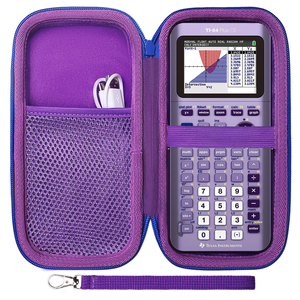 Meilleures ventes - Étui de transport rigide en EVA pour calculatrice graphique <span class=keywords><strong>TI</strong></span> 84 - TexaS Instruments - Product Image 1