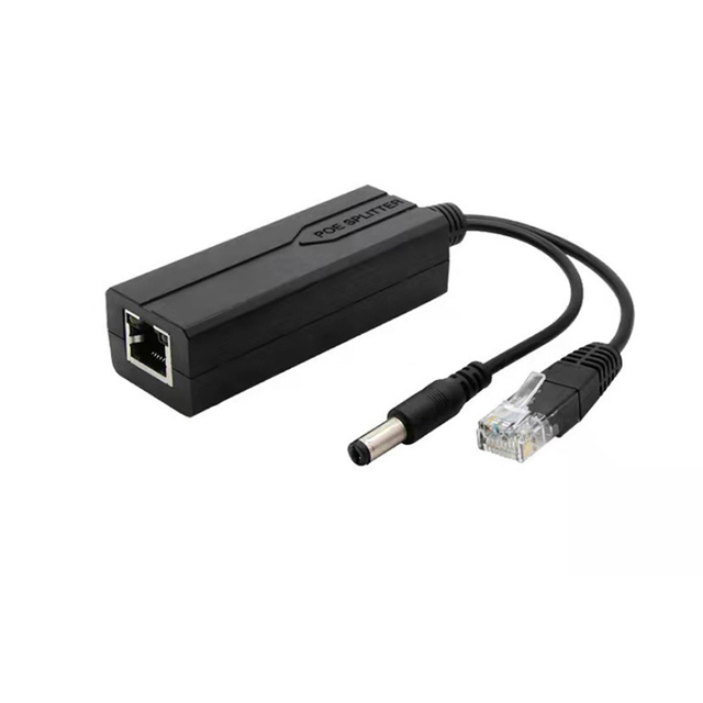 Factory Wholesale Standard 48V Isolation Spliter to 12V IEEE802.3af Poe Splitter CCTV Accessories for Network Camera