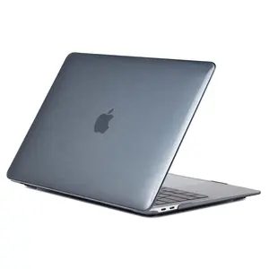 Penutup Lengan Laptop Pelindung Hardshell Transparan Kristal untuk Casing MacBook Pro 14 Inci A2442