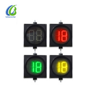 Jaminan Harga Terbaik CE 350*350mm Timer Hitung Mundur LED Tricolor Dua Digit dengan LED 5mm (64 LED Per Warna) untuk Kontrol Lalu Lintas