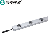 Vente en gros 1.5W 24V RGBW 50mm IP67 Étanche Aluminium Pixel LED Point Light DMX512 pour Bâtiment Paysage Rgb Led Point Lights