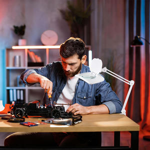 Lámpara LED de Aumento Profesional con Luz UV y Blanca para Dispositivos de Belleza, Medicina y Odontología - Product Image 1