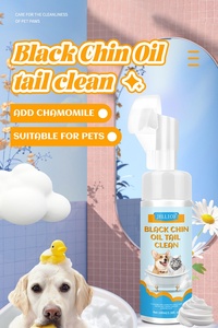 Mousse nettoyante écologique parfumée fraîche pour chat, nettoyant pour queue et pattes grasses, pour toilettage quotidien des animaux, personnalisable - Product Image 6