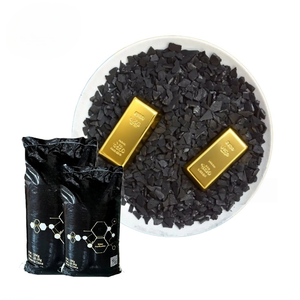 Kokosnuss-Aktivkohle Granulat Preis pro Tonne Kokosnuss-Schalen-Aktivkohle Beutel 25KG für Goldextraktion im Angebot - Product Image 3