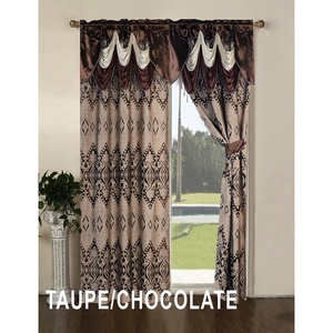 Nhà Máy Bạc Đen Phòng Ngủ Rèm Thiết Kế Sang Trọng Phòng Khách Hiện Đại Rèm Cửa Sổ - Product Image 4