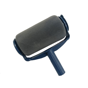 Nouvel ensemble d'outils de <span class=keywords><strong>peinture</strong></span> murale DIY 7 pièces <span class=keywords><strong>Rouleau</strong></span> auto-absorbant Tige télescopique Brosse à poils naturels Plastique Personnalisable OEM - Product Image 4