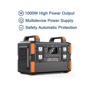 220V Ngoài Trời Điện Thoại Di Động Cung Cấp Di Động UPS Năng Lượng Lưu Trữ Cung Cấp Điện 1000W Lithium Năng Lượng Mặt Trời Di Động Nhà Máy Điện - Product Image 3