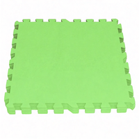 Tapis de sol en mousse EVA noir extra épais, réversible, pour salle de sport et piscine, excellent rapport qualité-prix
