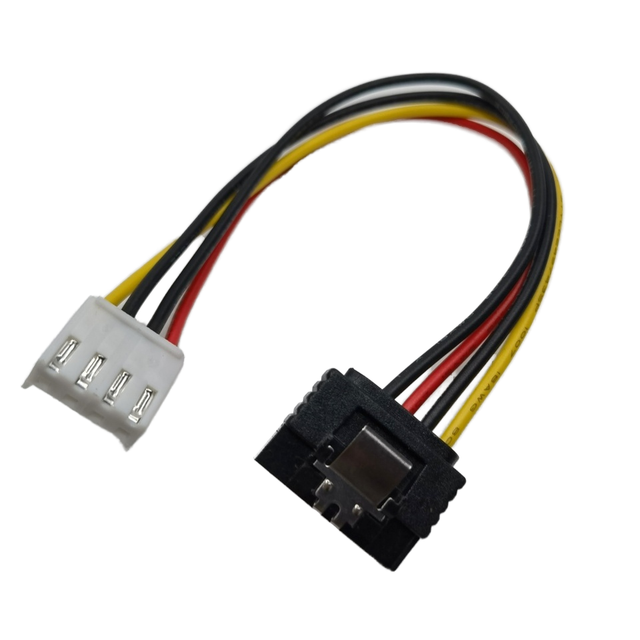 Custom SATA Hard Drive Power Cable Assembly Serial SATA 15 22 Pin Female to JST Connector VH3.96 4 5 6 7 8 Pin Wire Harness