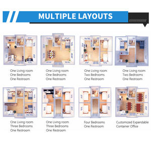 <span class=keywords><strong>Maison</strong></span> conteneur extensible de 20 pieds et 40 pieds, préfabriquée, modulaire, hébergement de luxe personnalisé, maisons préfabriquées avec prix d'usine - Product Image 6