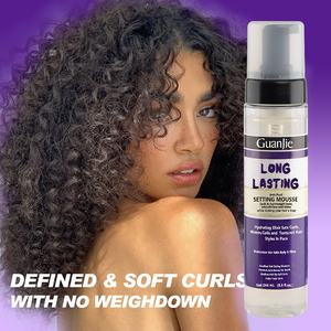 <span class=keywords><strong>Mousse</strong></span> à l'huile d'<span class=keywords><strong>olive</strong></span> de marque personnalisée <span class=keywords><strong>mousse</strong></span> à tenue forte et longue durée pour les cheveux marque privée parfumée coiffage bouclés <span class=keywords><strong>perruque</strong></span> <span class=keywords><strong>mousse</strong></span> tressée - Product Image 6