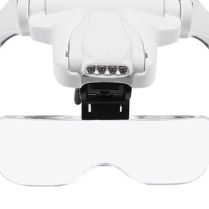 Di alta qualità <span class=keywords><strong>occhiali</strong></span> di <span class=keywords><strong>ingrandimento</strong></span> auricolare con 5 set di <span class=keywords><strong>lenti</strong></span> ottiche ideali <span class=keywords><strong>per</strong></span> la lettura - Product Image 2