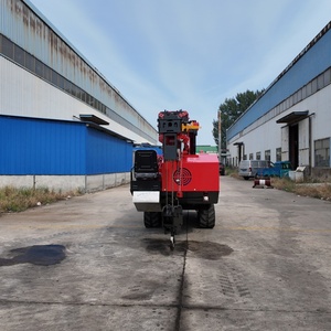 Thiết bị nâng cao độ cao 5 tấn cần cẩu nhện Kính thiên văn Boom mini Cần Cẩu Bánh Xích nhỏ gọn hoạt động dễ dàng - Product Image 6