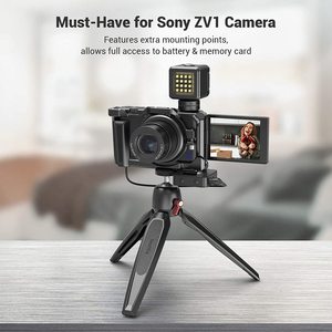 เคสกล้อง SmallRig สำหรับกล้อง <span class=keywords><strong>Sony</strong></span> <span class=keywords><strong>ZV</strong></span>-1 II/<span class=keywords><strong>ZV</strong></span>-<span class=keywords><strong>1F</strong></span> / <span class=keywords><strong>ZV</strong></span>-1 พร้อมที่จับซิลิโคนเจล ช่องติดอุปกรณ์แบบ Cold Shoe - 2938 - Product Image 2