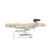 Chaise d'examen médicale électrique Otto-332FC pour salon, spa et clinique, réglable pour les soins des cils, du visage, de la dermatologie, esthétique, pour hôtel et usage beauté