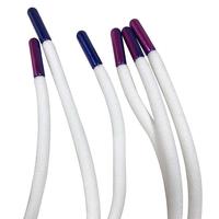 VENTE DIRECTE D'USINE LA PLUS BON MARCHÉ CORDE À PANTALON HAUT DE GAMME 100% NYLON TRESSE AVEC DES EXTREMITÉS EN METAL