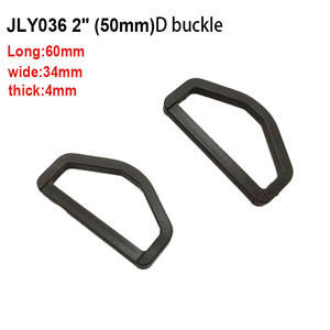 Plastik D-Ring Dokuma Kayışları Güçlü Lüks Vintage Çanta Gömlek El İşi Siyah Aksesuar Parçaları Tokalar - Product Image 2