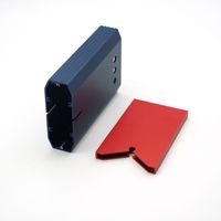 Boîtier/Coque en alliage d'aluminium OEM personnalisé pour batterie externe et station d'accueil avec traitement de surface anodisé - Vente en gros