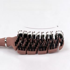 Peigne de Massage du cuir chevelu brosse à cheveux humide bouclé antistatique brosse à cheveux Salon de coiffure professionnel Style - Product Image 4