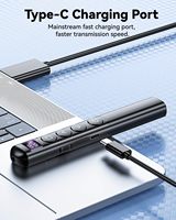 Vente flash - Télécommande de présentation sans fil RF 2,4 GHz avec pointeur laser rouge pour Mac/Win/Ordinateur/Ordinateur portable