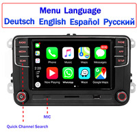 RCD360 Pro CarPlay Android oto ayna-bağlantı araç Dvd oynatıcı oyuncu araba radyo VW Golf 5 6 Jetta MK5 MK6 Tiguan CC Polo Passat