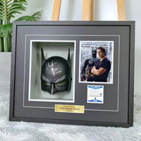 Cadre de présentation en verre personnalisé pour objets sportifs, accessoires de cinéma, albums de musique, certificats, service de montage, souvenirs, boîte à ombre