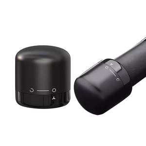 Logo personnalisé Accessoires de bar Caractéristique du vide Bouchon de bouteille de vin en silicone ABS Mini bouchons de champagne Stockage plastique - Product Image 2