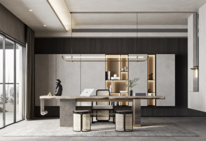 Mesa de ordenador escritorio estudiante hogar estudio mesa <span class=keywords><strong>Simple</strong></span> largo dormitorio escritorio doble estudio - Product Image 2