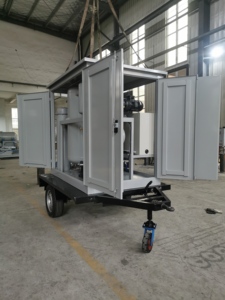 Equipo Portátil de Purificación de Aceite para Transformadores, Montado sobre Plataforma, para Secado y Reacondicionamiento de Aceite de Transformadores - Product Image 4