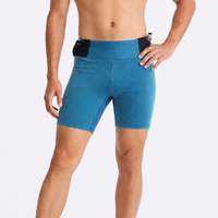 Pantalones Cortos de Compresión Premium para Gimnasio, Ajuste Corporal, Tela Elástica, Diseño Personalizado OEM ODM, Entrenamiento, Deporte, Yoga, para Hombre