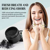Gran oferta de polvo blanqueador de dientes de carbón para eliminar manchas de placa, blanqueamiento dental profesional, cuidado bucal, polvo blanqueador de dientes