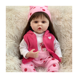 Kit R&B China Bambola, Muñecas Bebé Reborn <span class=keywords><strong>de</strong></span> Silicona Realistas, Gemelos <span class=keywords><strong>de</strong></span> Pulgadas, con Ojos Cerrados, Envío Gratis, Muñecos Bebé Dormidos, Muñecos Bebé Baratos - Product Image 1