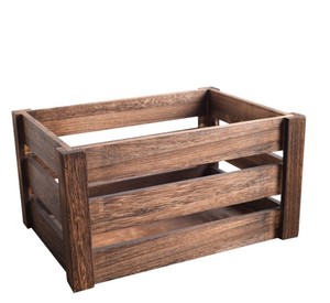 Decorative storage wooden box rustic farmhouse wooden box storage