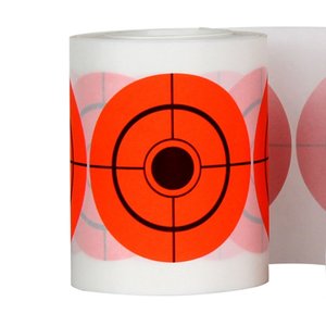 <b>Orange</b> Bullseye Target <b>Paper</b> Stickers 3 Inch For Shooting Practice Targets And Accessories - Product Image 4