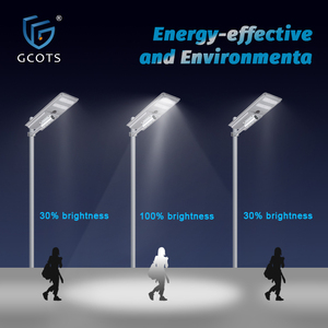 Lámpara Solar LED GCOTS de 12W 15W 28W para Exteriores, Brillante, con Control Remoto, Múltiples Modos, IP65 Resistente a la Intemperie, Ajustable - Product Image 4