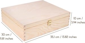 Boîte à vin en <span class=keywords><strong>bois</strong></span> de pin massif personnalisée, emballage créatif, boîte à vin décorative, coffret cadeau, emballage pour 3 bouteilles, provenant du premier fabricant chinois - Product Image 2