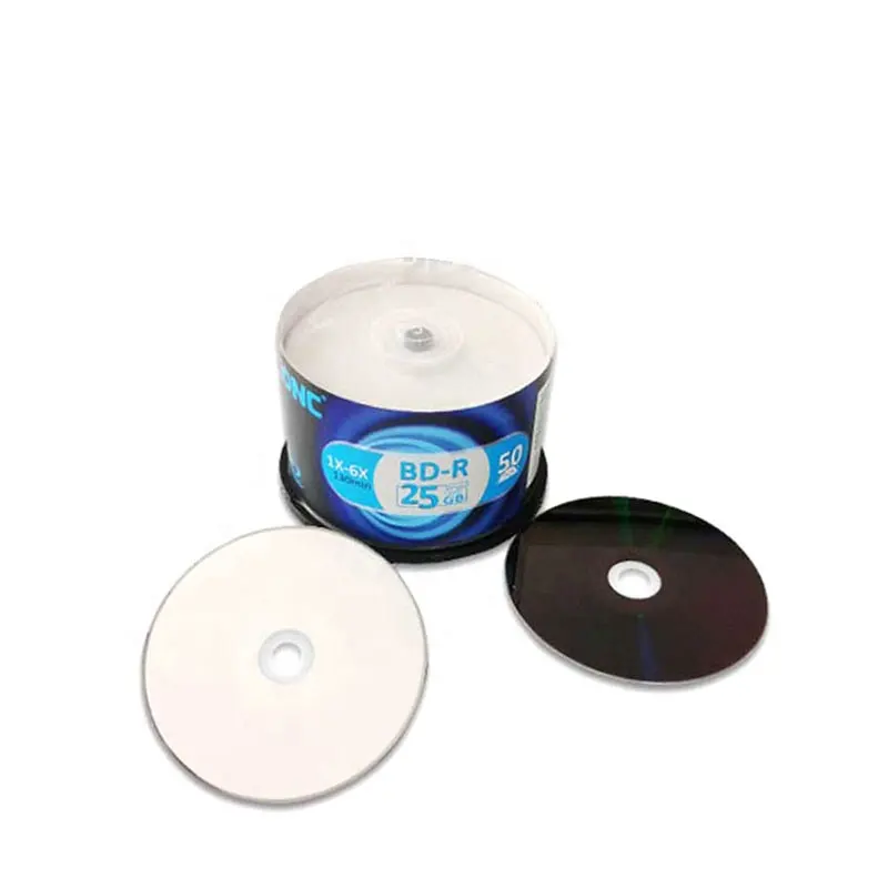 Hot Selling wholesale Factory Price 25gb/50gb Blu Ray disc
